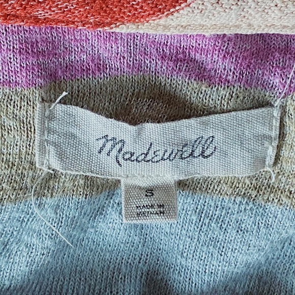 Madewell Alto Scoop Neck Tee in Granada Stripe - Picture 2 of 6